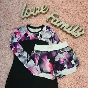 Beautiful Floral Pattern Shorts Made by Calia